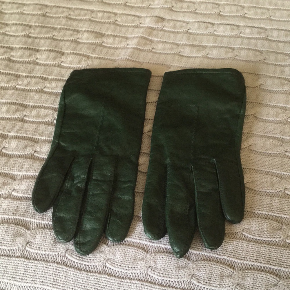 Fownes leather gloves
